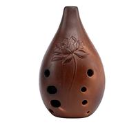 VICASKY Ocarina de Cerámica Profesional de 10 Agujeros para Principiantes y Artistas, Instrumento Xun Chino Afinado, Tono Puro y Varios Estilos Adecuado para Obsequio Varios estilos