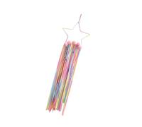 VICASKY Organizador De Horquillas De Cabello Forma De Estrella Cinta De Almacenamiento Para Accesorios De Color Arcoíris Para Clips Diademas y Bows Mantén Todo Orden