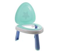 VICASKY Orinal Plegable Portátil Para Inodoro De Viaje Para Niñas y Asiento Para Entrenamiento De Diseño y Seguro Para Uso Coche y Actividades Estrellado Almohadilla