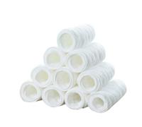 VICASKY Pañales reutilizables 10pcs 3 capas algodón bebé pañales para recién nacido transpirable