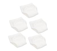 VICASKY Pantalones de Entrenamiento para Bebés Lavables de Algodón, Talla M 9-11kg, Absorbentes y Elásticos para Aprender a Ir al Baño, Pack de 5 Unidades, Ropa Interior