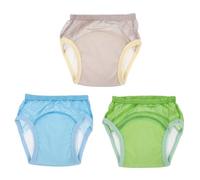 VICASKY Pantalones de Entrenamiento para Niños Pequeños de Algodón Transpirable, 3 Piezas Reutilizables, Ropa Interior Ecológica para Dejar el Pañal y Aprender a Ir al Baño