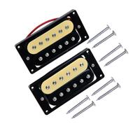 VICASKY Par Humbucker con cara de cebra guitarra electrica kit de guitarra de doble cuello eléctrica de doble cuello s eléctricas pastillas de e bobina