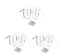 VICASKY Pastillas Eléctrico De Cuerdas Estilo Abierto Reemplazo De Pickup Para Guitarras Pb Incluye Tornillos Sonido Rico Armónicos