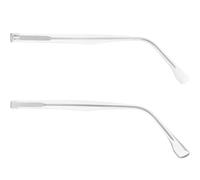 VICASKY Patillas de Metal y Resina para Reparación de Montura de Gafas, Accesorio Adecuado para Mantener Gafas de Vista y Evitar Rozaduras la Cara