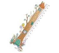 VICASKY Pegatina de Pared Regla de Crecimiento 3d para Niños, Autoadhesiva, Pvc Inodora, Decoración Infantil para Habitaciones y Guarderías, Adhesivo Medidor de Altura,