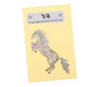 VICASKY Pegatinas Decorativas Para Diapasón De Guitarra Folk Adhesivo Fácil De Aplicar y Retirar Diseño Único Para Guitarras Acústicas y Eléctricas