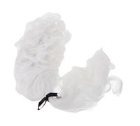 VICASKY Peluca de abogado peluca masculina pelucas fundadoras disfraz juez accesorios de vestuario peluca de fibra química blanca