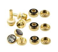 VICASKY Pequeño De Accesorios De Reparación Para Trompeta Incluidas Varillas y Componentes De Botones Para Mantenimiento De Instrumentos Musicales