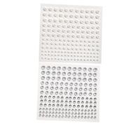 VICASKY Perlas Para Manualidades Autoadhesivas Pegatinas De Gemas De Imitación Planas Para Maquillaje Facial Decoración De Cara Lágrimas De Diamante Para Manualidades y Belleza