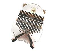 VICASKY Piano de dedo elegante de 17 tonos, material acrílico, estilo de dibujos animados, para niños y niñas, adultos