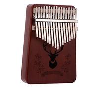 VICASKY Piano de Pulgar de Teclas Kalimba de Madera Maciza para Principiantes Instrumento Musical Portátil para Tocar Casa o Viajes