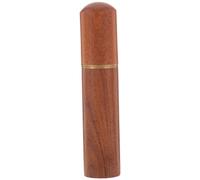 VICASKY Portacerillas de Madera Tapa para Camping, Diseño Compacto y Elegante que Mantiene Cerillas Secas, Adecuado para Actividades de Supervivencia y Aventuras al Aire Libre