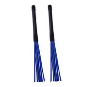 VICASKY Portafiltro Par Cepillos De Tambor De Goma Electrónicos Cepillo De Caja Telescopico Cepillo Con Mango Retráctil Baquetas De Marcha Mazos De Tambor Rodillo Niño Kit De Batería