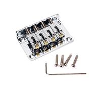 VICASKY Puente De Guitarra Bajo Cuerdas Estilo Antiguo Metal Tornillos Ajustable Llave Incluida