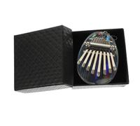 VICASKY Pulgar Kalimba De 8 Teclas Martillo De Afinación Kalimba Caoba Kalimba De Cumpleaños Favores Dedo Mbira Casa Kalimba Instrumentos Musicales Para Adultos Acrílico Niño Piano