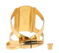 VICASKY Saxophone Clip Latón Abrazadera Para Boquilla De Saxofón Accesorio Profesional Para Músicos Compatible Con Saxofones Tenor y Fácil De Instalar y Duradero