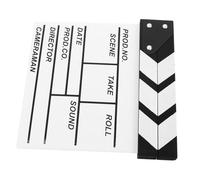 VICASKY «solapa de película blanca 20 X 20 Cm madera accesorios para hacer cine