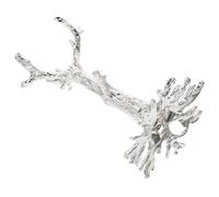 VICASKY Soporte de Esfera de Metal para Joyas Función de Almacenamiento y Protección, Base Decorativa en Plata Adecuado para Decoración del Hogar