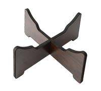 VICASKY Soporte Desmontable Estructura Estable y Madera Marrón Fácil Instalación para Instrumento de Lengua de Acero para Exhibición Profesional y Uso Creativo