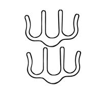 VICASKY Soporte Metálico 2 Piezas marca libro música regalos para piano clip libro música metal titular la página del libro música efector Sujetalibros Portaherramientas