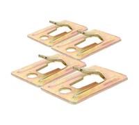 VICASKY Soporte Termo Eléctrico para Calentador de Agua Alta Capacidad de Carga y Diseño Ahorro de Espacio, Kit de Montaje para Pared Hueca en Hogares Tornillos de Acero Dorado