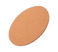 VICASKY Tablero de Corcho Redondo Adhesivo para Pared, sin Olor, de Madera Natural, Adecuado para Mensajes y Decoración en Oficina o Hogar