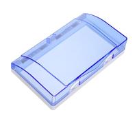 VICASKY Tapa de enchufe para baño, autoadhesiva, caja de enchufes para niños, resistente a la intemperie