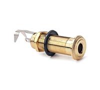 VICASKY Tapón De Pata Larga Conector Jack Para Guitarra Rosca Cilíndrica Para Salidas De Instrumentos Musicales