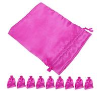 VICASKY Tasche mit Kordelzug Haarschmuck kosmetikbeutel schminkbeutel Kosmetiktasche Reise-Kulturbeutel kleine Beutel mit Kordelzug Reise-Make-up Tasche Schmuckbeutel Satin Rosy, Rosado