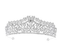 VICASKY Tiara de diamantes de imitación para mujer con diseño para bodas, fiestas y ocasiones especiales, una apariencia inolvidable e impresionada
