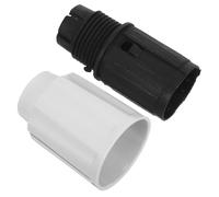 VICASKY Tuerca para Ventilador de Pie 25 MM Blanca Conector de Unión y Kit de Montaje para Soporte de Varilla Elevadora Accesorio Compatible para Ventiladores Eléctricos de Pedestal
