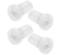 VICASKY Válvulas de Mordida de Silicona Reutilizables y Esterilizables 4 Piezas de Color Claro Accesorio de Repuesto Adecuado para Botellas de Agua en Agua Hirviendo o Vapor