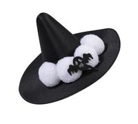 VICASKY Witch Hat Haarclip für Mädchen Schwarz Zauberhut Haarklammer für Halloween Karneval Cosplay und Partys hochwertige langlebig Haarschmuck für besondere Anlässe und