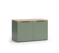 Vicco Aparador Wido, Verde, 80 x 50 cm