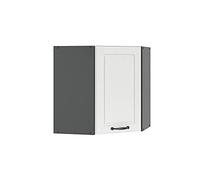 Vicco Armario Colgante de Esquina R-Line, Blanco casa de Campo, 57 cm, para combinación Libre Dentro de Sistemas de Cocina modulares