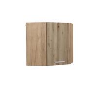 Vicco Armario Colgante de Esquina R-Line, Roble Artesanal, 57 cm, para combinación Libre Dentro de Sistemas de Cocina modulares