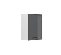 Vicco Armario Colgante R-Line, Antracita Alto Brillo, 40 cm, para combinación Libre Dentro de Sistemas de Cocina modulares