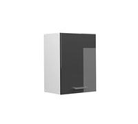 Vicco Armario Colgante R-Line, Antracita Alto Brillo, 45 cm, para combinación Libre Dentro de Sistemas de Cocina modulares