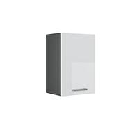 Vicco Armario Colgante R-Line, Blanco Alto Brillo, 40 cm, para combinación Libre Dentro de Sistemas de Cocina modulares