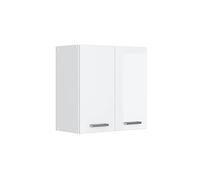 Vicco Armario Colgante R-Line, Blanco Alto Brillo, 60 cm, para combinación Libre Dentro de Sistemas de Cocina modulares