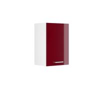 Vicco Armario Colgante R-Line, Rojo de Alto Brillo, 40 cm