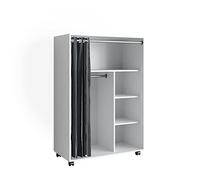 Vicco Armario de Ropa Doros, Blanco, 100 x 146.6 cm