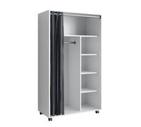 Vicco Armario de Ropa Doros, Blanco, 100 x 168 cm