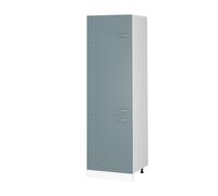 Vicco Armario para frigorífico Empotrado R-Line, Gris Azulado, 60 cm