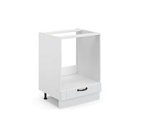Vicco Armario para Horno Empotrado Fame-Line, Blanco casa de Campo, 60 cm sin encimera, para Combinar con Otros módulos de la Serie Fame-Line