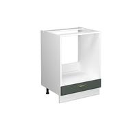 Vicco Armario para Horno Empotrado Fame-Line, Verde Dorado Casa de Campo, 60 cm sin encimera, para Combinar con Otros módulos de la Serie Fame-Line