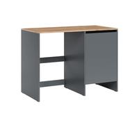 Vicco Armario para Lavadora Viktor, Antracita/Roble Dorado, 119.6 x 88.2 cm con 1 Puerta, para Almacenamiento Que Ahorra Espacio sobre lavadoras