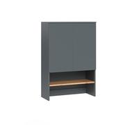 Vicco Armario para Lavadora Viktor, Antracita/Roble Dorado, 68 x 100.4 cm, para Almacenamiento Que Ahorra Espacio sobre la Lavadora