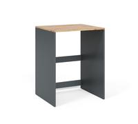 Vicco Armario para Lavadora Viktor, Antracita/Roble Dorado, 68 x 88.2 cm, para Almacenamiento Que Ahorra Espacio sobre lavadoras